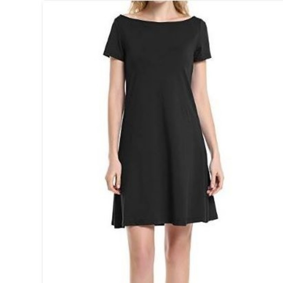 Little Black Dress A-Line Boat Neck Swing Large - Picture 6 of 6
